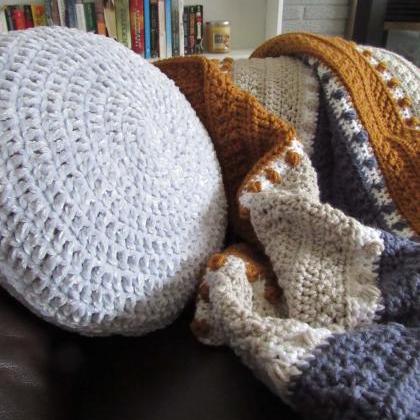 Crochet Pattern - For The Love Of Texture Afghan...