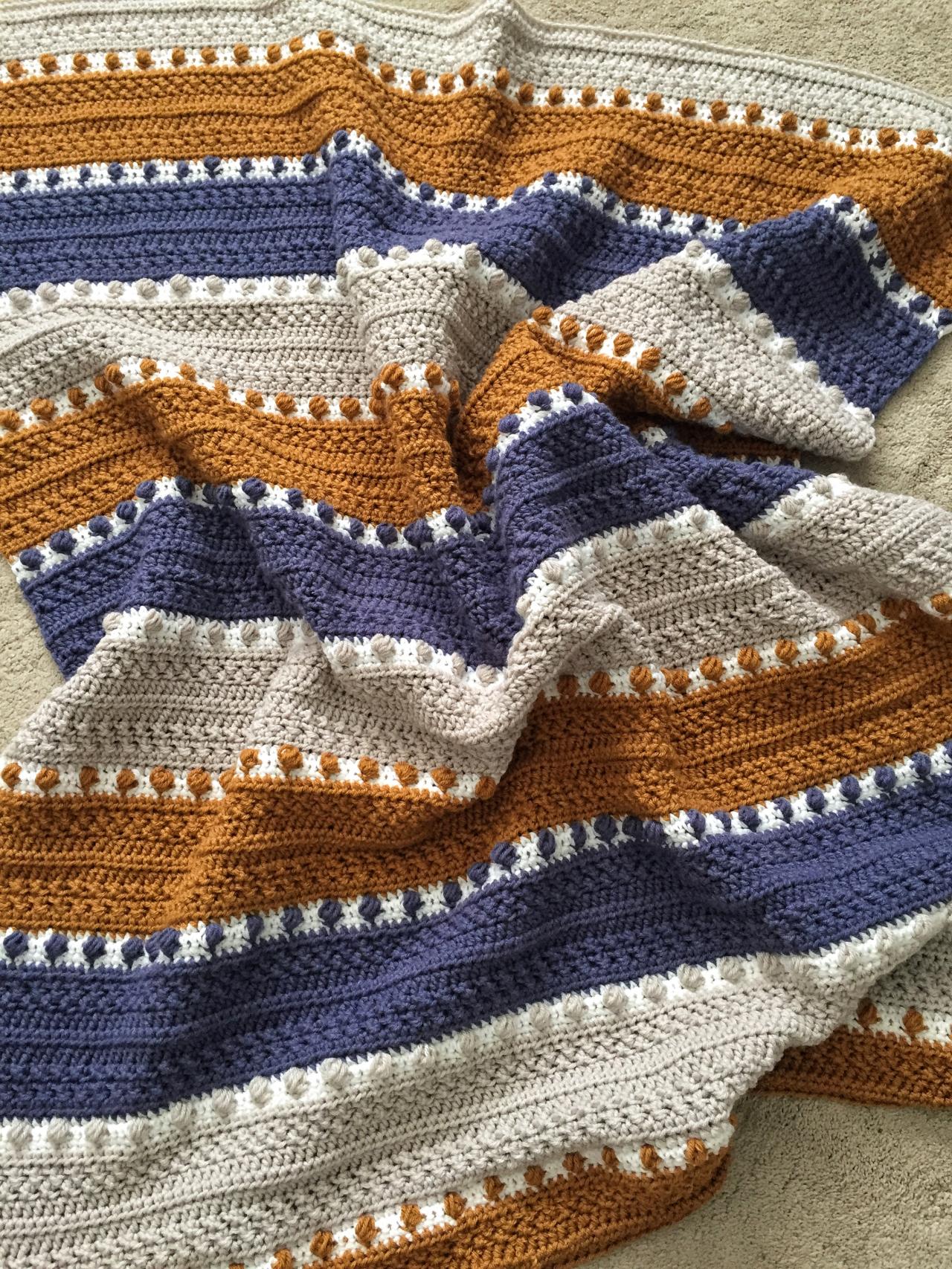 Crochet Pattern - For The Love Of Texture Afghan. Crochet Heirloom Blanket. Crochet Stitches. Crochet Texture. Crochet Blanket Pattern.