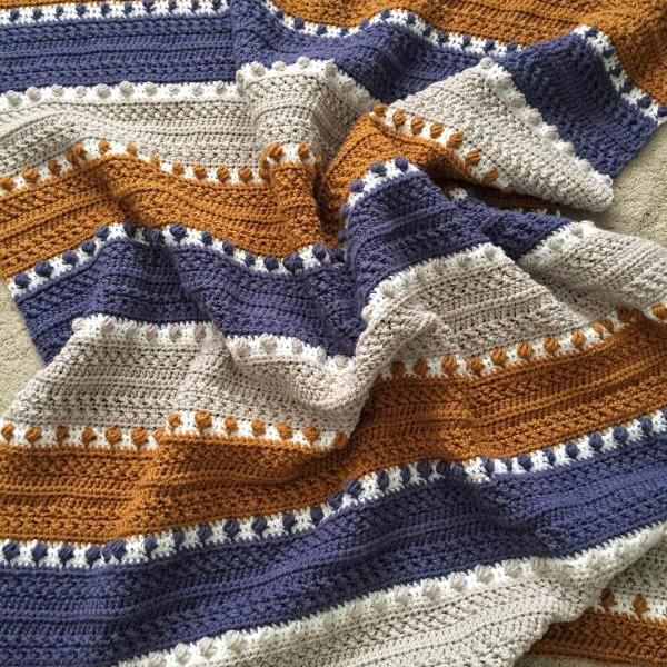 Crochet Pattern - For the Love of Texture Afghan. Crochet Heirloom Blanket. Crochet Stitches. Crochet Texture. Crochet Blanket Pattern.