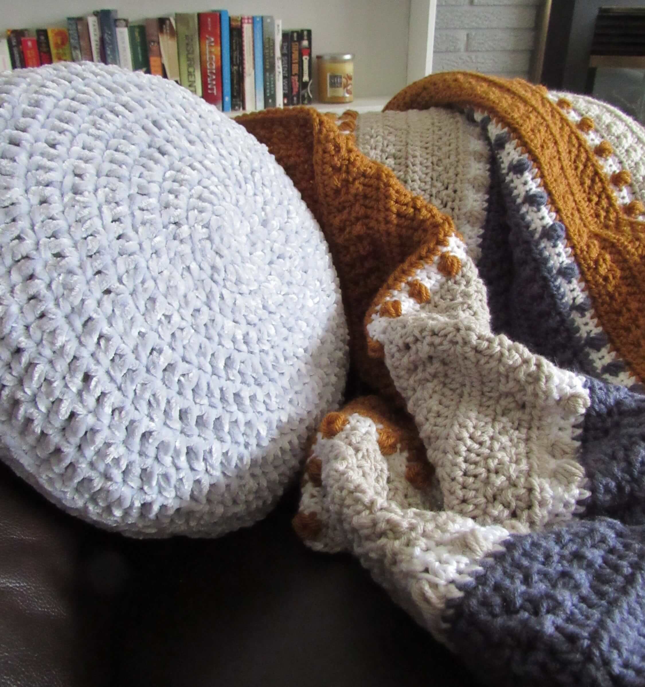 Crochet Pattern For The Love Of Texture Afghan. Crochet Heirloom